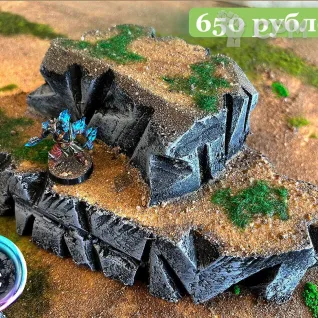 Описание картинки Террейн НРИ от ZanozaCraft по цене 500руб | Свободный Рынок Миниатюр - СРМ