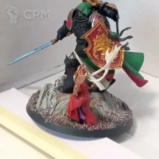 Описание картинки Lion El'Jonson от Xero по цене 4 000руб | Свободный Рынок Миниатюр - СРМ