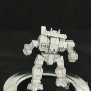 Описание картинки Hybrid Rifleman (60 тонн) от Dwarf Pirate Foundry по цене 450руб | Свободный Рынок Миниатюр - СРМ