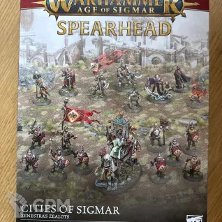 Описание картинки Zenestra's Zealots: Cities of Sigmar - Spearhead от zurdo по цене 14 000руб | Свободный Рынок Миниатюр - СРМ