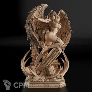 Описание картинки Raynare Фигурка (High School DxD) от GAS3TXD  по цене 4 300руб | Свободный Рынок Миниатюр - СРМ