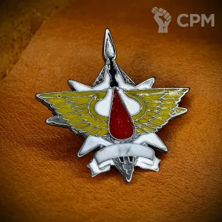 Описание картинки Значок IX Blood Angels (Кровавые Ангелы) цветной от Game&Reality Studio по цене 800руб | Свободный Рынок Миниатюр - СРМ