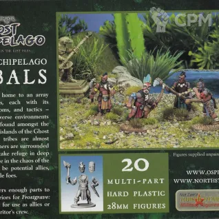 Описание картинки FrostGrave Tribals от Base 28 по цене 2 750руб | Свободный Рынок Миниатюр - СРМ