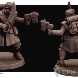 Описание картинки Отряд пехоты Пустынных ястребов Талларна / Warhammer 40k Астра Милитарум от Лавка Приключенца по цене 399руб | Свободный Рынок Миниатюр - СРМ