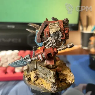 Описание картинки Librarian Dreadnought от  по цене 1 500руб | Свободный Рынок Миниатюр - СРМ