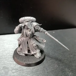 Описание картинки Primaris Librarian in Phobos Armour (Оригинал) от Rivein по цене 2 000руб | Свободный Рынок Миниатюр - СРМ
