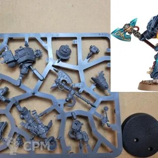 Описание картинки Librarian in Terminator Armour, leviathan, ориг на спруе от Утка по цене 2 700руб | Свободный Рынок Миниатюр - СРМ