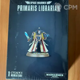 Описание картинки Primaris Librarian от Agent_Carter по цене 3 000руб | Свободный Рынок Миниатюр - СРМ