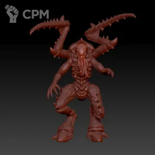 Описание картинки Lictor от MrMetalHorror по цене 400руб | Свободный Рынок Миниатюр - СРМ