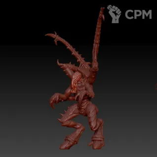 Описание картинки Lictor от MrMetalHorror по цене 400руб | Свободный Рынок Миниатюр - СРМ
