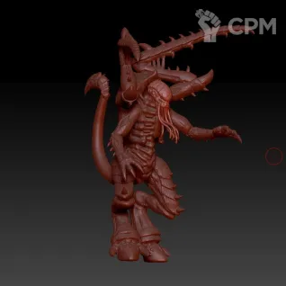 Описание картинки Lictor от MrMetalHorror по цене 400руб | Свободный Рынок Миниатюр - СРМ