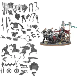 Описание картинки Liege-Kavalos on War Chariot от LooneShroomFoundry по цене 2 300руб | Свободный Рынок Миниатюр - СРМ