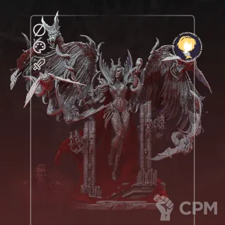 Описание картинки Lilith, the First Blood Daughter от HoujouSatoko по цене 2 415руб | Свободный Рынок Миниатюр - СРМ