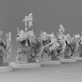 Описание картинки Black Orc Big Boss от Zakat-3D по цене 230руб | Свободный Рынок Миниатюр - СРМ