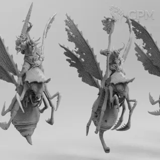 Описание картинки Plague Drones (3шт) от Studio Cockatoo по цене 1 634руб | Свободный Рынок Миниатюр - СРМ