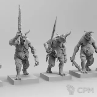 Описание картинки Plaguebearers (10шт) от Studio Cockatoo по цене 1 210руб | Свободный Рынок Миниатюр - СРМ