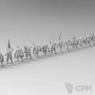 Описание картинки Plaguebearers (10шт) от Studio Cockatoo по цене 1 210руб | Свободный Рынок Миниатюр - СРМ