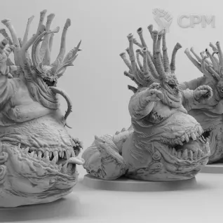 Описание картинки Beast of Nurgle от Studio Cockatoo по цене 1 029руб | Свободный Рынок Миниатюр - СРМ