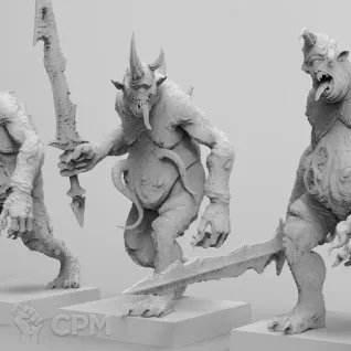 Описание картинки Plaguebearers (10шт) от Studio Cockatoo по цене 1 210руб | Свободный Рынок Миниатюр - СРМ