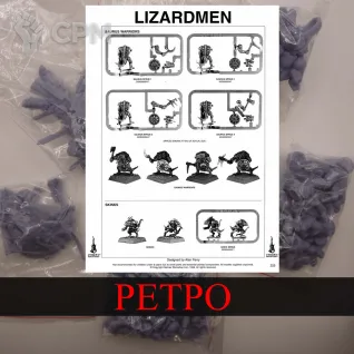 Описание картинки Lizardman Saurus от White Rhino по цене 599руб | Свободный Рынок Миниатюр - СРМ