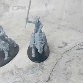 Описание картинки Bloodcrushers of Khorne от Миньки Молота Войны по цене 1 099руб | Свободный Рынок Миниатюр - СРМ