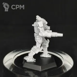 Описание картинки Вульфхаунд WLF-1 (35 тонн) от Dwarf Pirate Foundry по цене 450руб | Свободный Рынок Миниатюр - СРМ