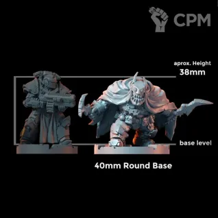 Описание картинки Орк бэтмен от Mind Mash print  по цене 590руб | Свободный Рынок Миниатюр - СРМ