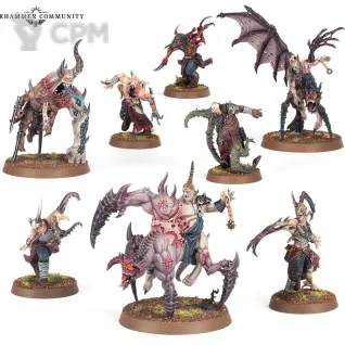 Описание картинки [GW] Chaos Cult Kill Team 23 оперативника от TRNK по цене 13 000руб | Свободный Рынок Миниатюр - СРМ