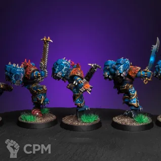Описание картинки Night Lords Raptors от RavenwingSquad по цене 6 500руб | Свободный Рынок Миниатюр - СРМ