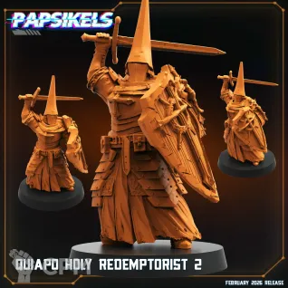 Описание картинки QUIAPO HOLY REDEMPTORIST - Trench Crusade от Critical Print по цене 220руб | Свободный Рынок Миниатюр - СРМ