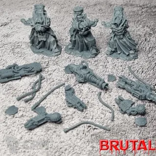 Описание картинки Mechanicum Myrmidon Destructors от Бруталити по цене 1 200руб | Свободный Рынок Миниатюр - СРМ
