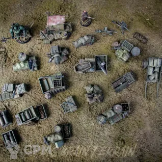 Описание картинки 20 маркеров припасов ✠ Силы Церкви ✠ TRENCH CRUSADE от Big Brain Terrain по цене 5 050руб | Свободный Рынок Миниатюр - СРМ