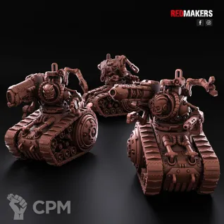 Описание картинки Mech-Destroyer от Wardog Workshop по цене 900руб | Свободный Рынок Миниатюр - СРМ