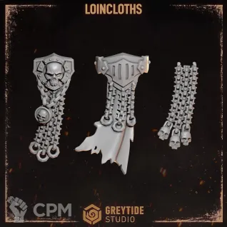 Описание картинки Loincloths Legion of the Damned от Dr. Printicus по цене 100руб | Свободный Рынок Миниатюр - СРМ