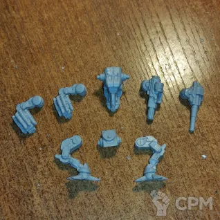 Описание картинки Штормкроу Alt.Con TC\B (55 тонн) от Dwarf Pirate Foundry по цене 450руб | Свободный Рынок Миниатюр - СРМ