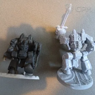 Описание картинки Dark Angels Contemptor от Эмиль по цене 500руб | Свободный Рынок Миниатюр - СРМ