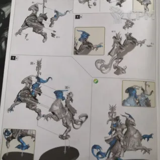 Описание картинки Lord-Arcanum on Gryph-charger от Saudad по цене 3 500руб | Свободный Рынок Миниатюр - СРМ
