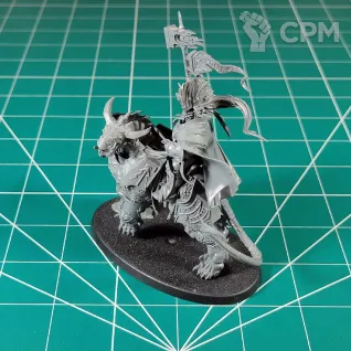 Описание картинки Lord-Celestant on Dracoth Vandus Hammerhand от Каджит по цене 3 998руб | Свободный Рынок Миниатюр - СРМ