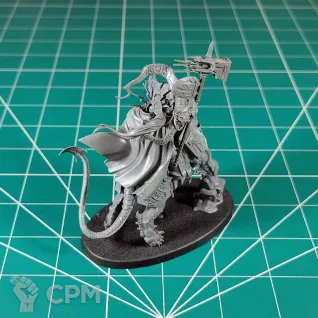 Описание картинки Lord-Celestant on Dracoth Vandus Hammerhand от Каджит по цене 3 998руб | Свободный Рынок Миниатюр - СРМ