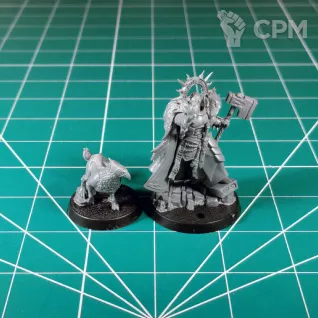 Описание картинки Stormcast Eternals Lord-Imperatant (В шлеме) от Каджит по цене 798руб | Свободный Рынок Миниатюр - СРМ