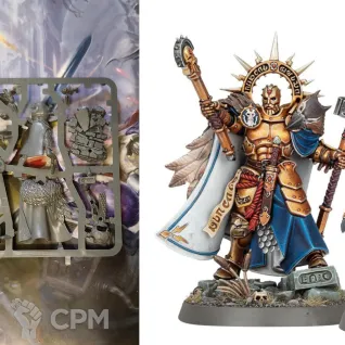 Описание картинки Lord-Imperatant with Gryph-hound от firon по цене 1 290руб | Свободный Рынок Миниатюр - СРМ