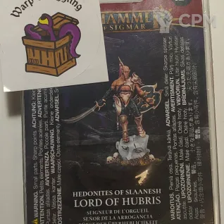 Описание картинки Lord of Hubris от Warp-Smuggling по цене 4 100руб | Свободный Рынок Миниатюр - СРМ