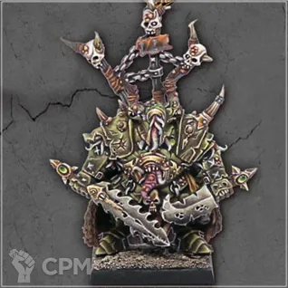 Описание картинки Lord of Pestilence with Two Weapons от OldHammer Мастерская по цене 350руб | Свободный Рынок Миниатюр - СРМ