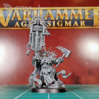 Описание картинки Stormcast Eternals Lord-Relictor Classic от Каджит по цене 2 498руб | Свободный Рынок Миниатюр - СРМ