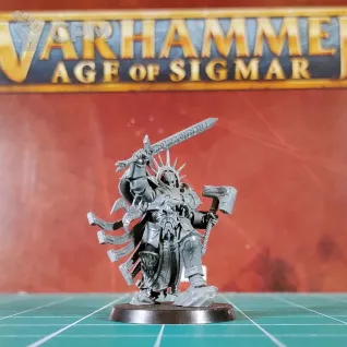 Описание картинки Stormcast Eternals Lord-Сelestant Classic от Каджит по цене 2 498руб | Свободный Рынок Миниатюр - СРМ