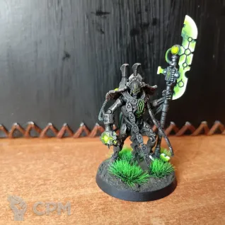 Описание картинки Necron Overlord (With Tachyon Arrow) от Vittorio по цене 1 300руб | Свободный Рынок Миниатюр - СРМ