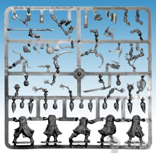 Описание картинки Frostgrave Cultists от Base 28 по цене 2 750руб | Свободный Рынок Миниатюр - СРМ