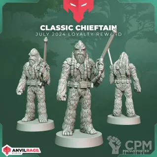 Описание картинки Classic Chieftan от Helnex workshop  по цене 130руб | Свободный Рынок Миниатюр - СРМ