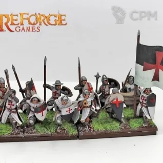 Описание картинки FF006  Templar Infantry от Base 28 по цене 3 250руб | Свободный Рынок Миниатюр - СРМ