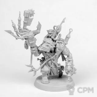 Описание картинки Ork Painboy от Oi!-Factory по цене 605руб | Свободный Рынок Миниатюр - СРМ